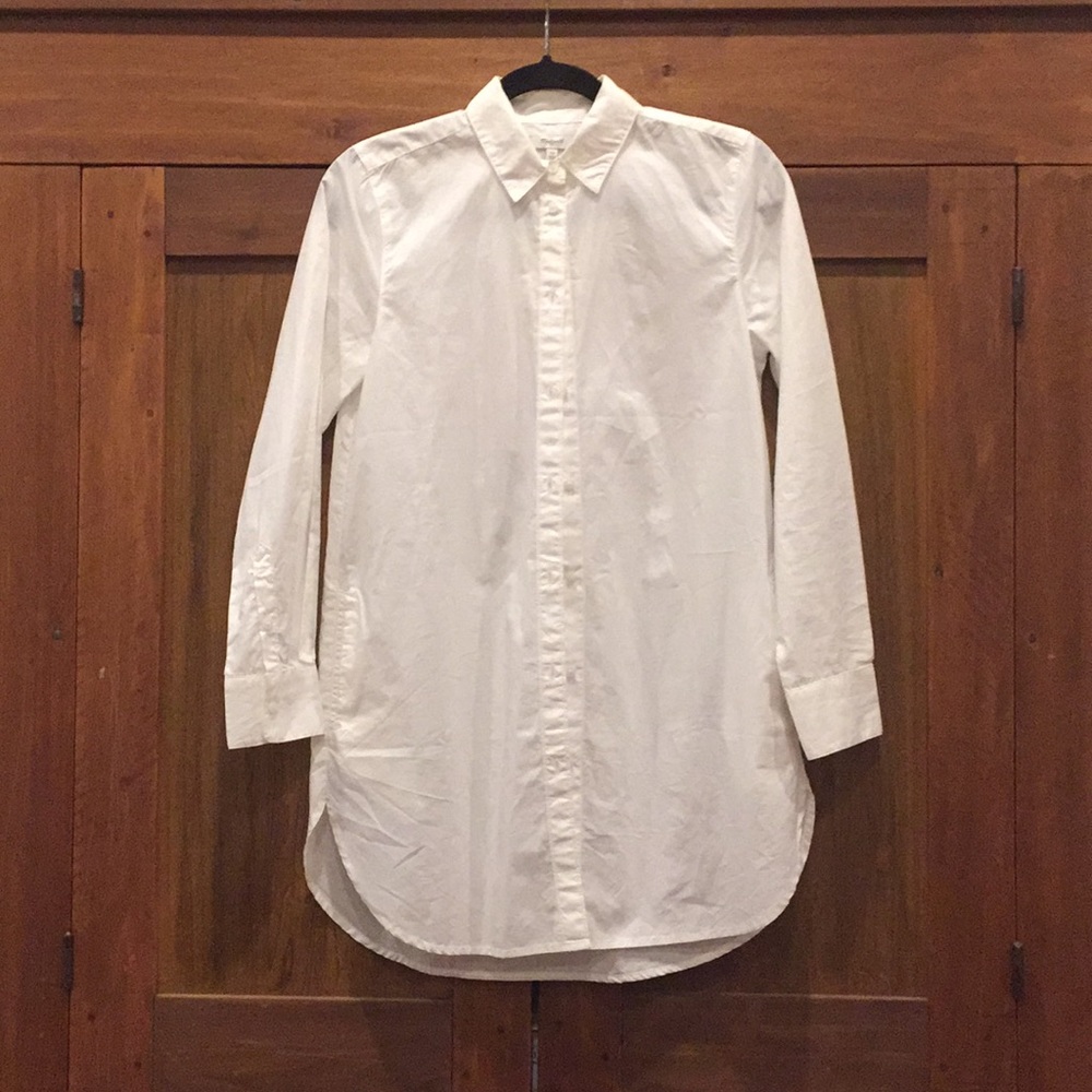 Madewell Clean White Button Down